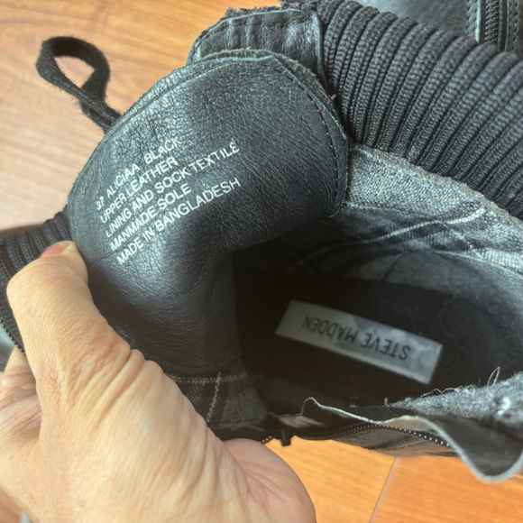 Steve Madden leather boots size 37 - Picture 5 of 7